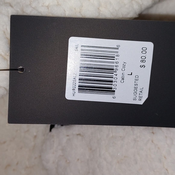 NWT women's full zip sherpa jacket...size L - Picture 4 of 4